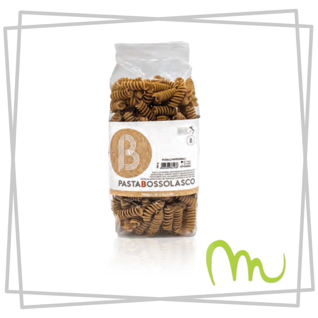FUSILLI INTEGRALI 500 GR SEMOLA DI GRANO DURO