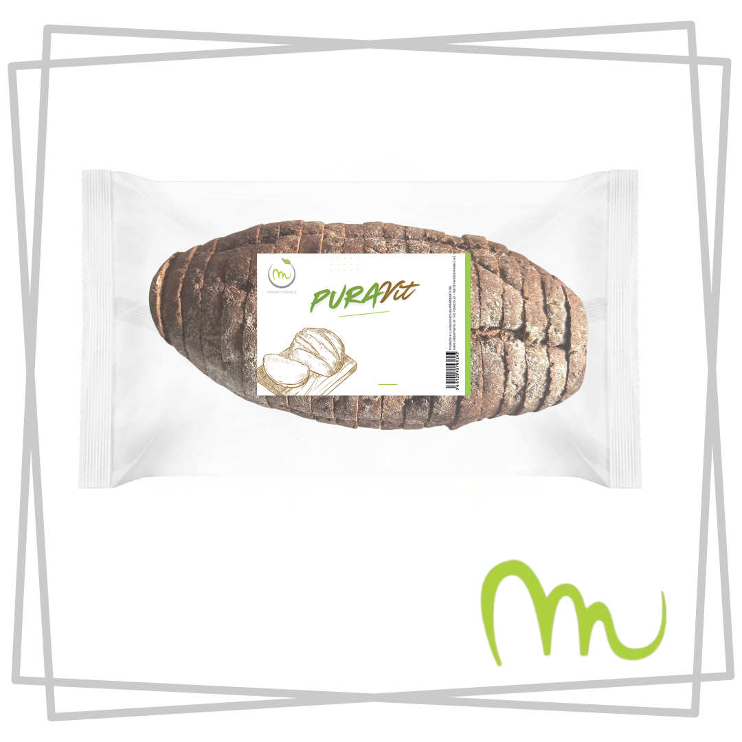 Pane Proteico Puravit  Grani Germinati 450 gr