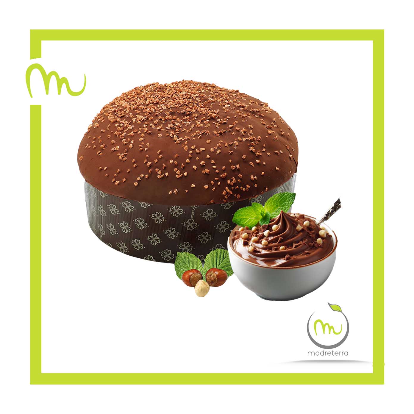 Panettone crema gianduia - Madreterra