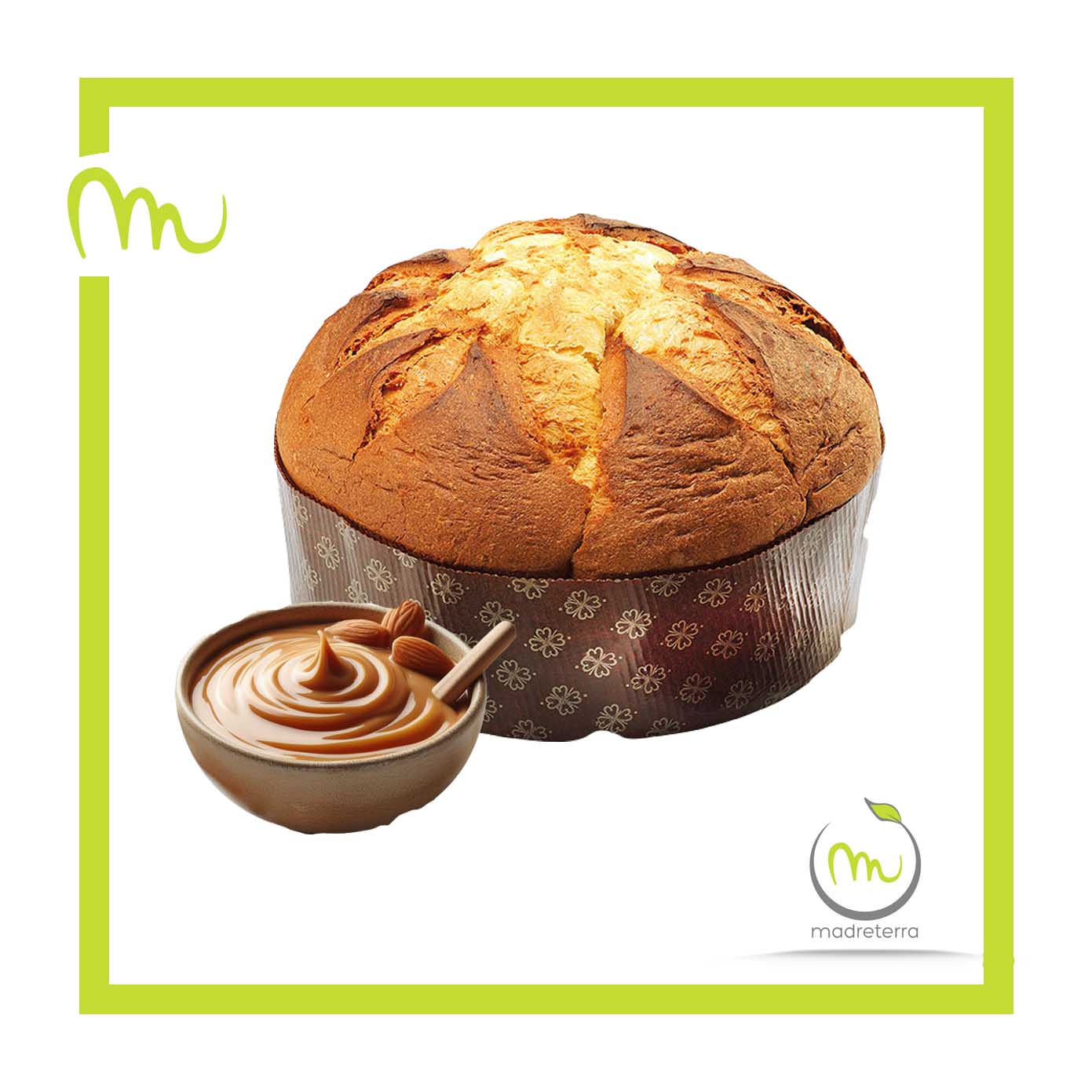 Panettone  al Caramello Salato - Madreterra